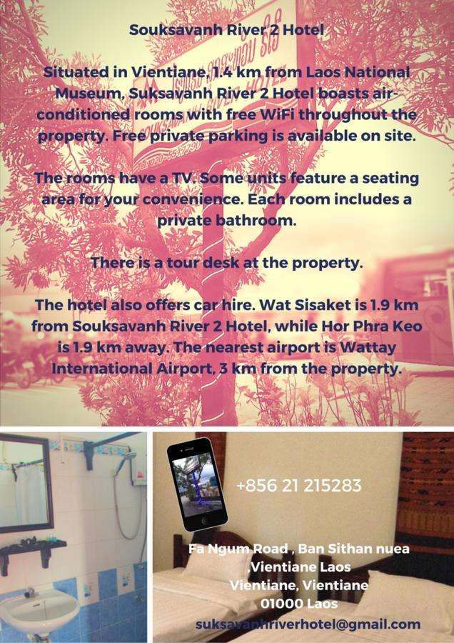 Suksavanh River 2 Hotel Ban Nongdouang Luaran gambar